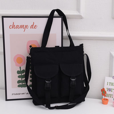 Large Capacity Cartoon Shoulder Bag Fashion Ladies Canvas Bag Customized for Students