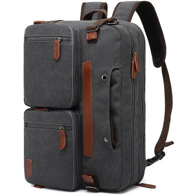 Custom Men's Letter Bag Backpack with Waterproof Interior Compartment and Organising