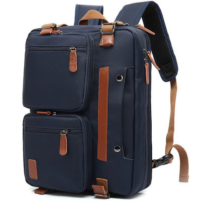 Custom Men's Letter Bag Backpack with Waterproof Interior Compartment and Organising