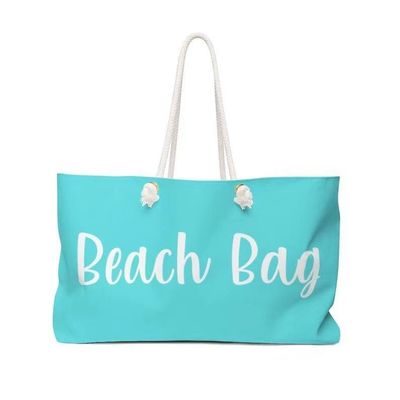 Soft-loop Style Canvas Beach Bag Customized Shoulder Bags for Women Fashion