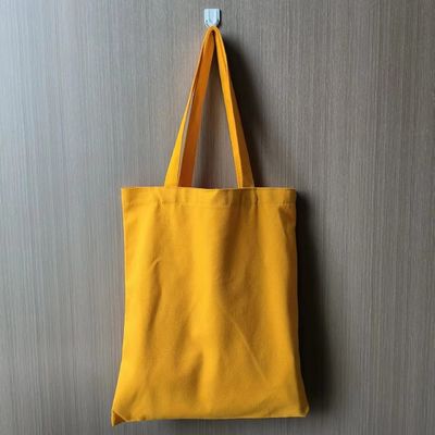 Printed Organic Cotton Canvas Tote Bag Large Reusable Shopping Bag with Custom Logo