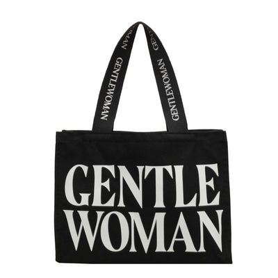 OEM/ODM Acceptable Natural Cotton Heavy Duty Canvas Tote Bag with Pocket and Zipper