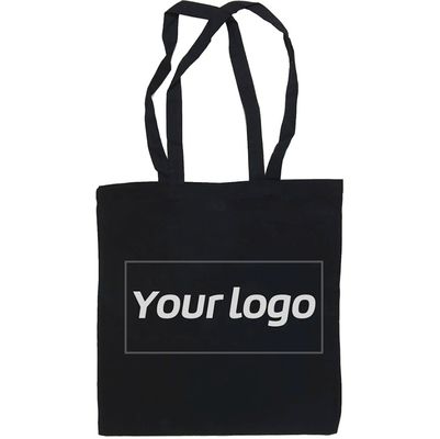Newest Fashinable Custom Logo Eco Friendly Canvas Tote Bag with Zipper and Pocket