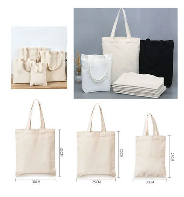 Newest Fashinable Custom Logo Eco Friendly Canvas Tote Bag with Zipper and Pocket