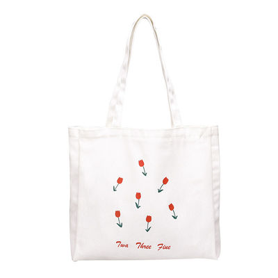 Customized Color Eco Friendly Recycled Large Shopping Bag Canvas Cotton Tote Bags