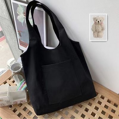 Reusable Custom Print Logo Eco Friendly Shopping Grocery Canvass Bags Tote Gift Bag