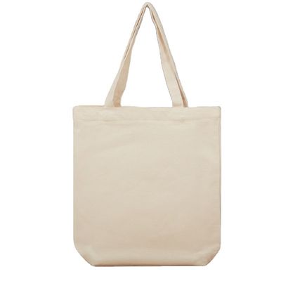 Medium 30-50cm Custom Eco Shopping Bag Canvas Shoulder Bag for Reusable Gift Plain
