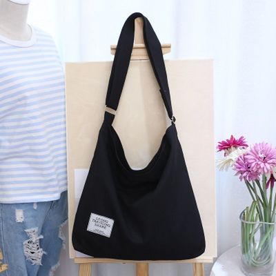 Gifts Custom Logo Printed Large Canvas Bag with Letter Pattern Type and Solid Color Handle