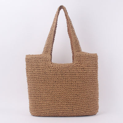 Accepable OEM/ODM Summer Raffia Straw Tote Bag for Recycled Beach Bag