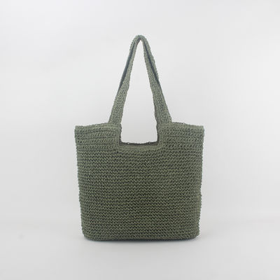 Accepable OEM/ODM Summer Raffia Straw Tote Bag for Recycled Beach Bag