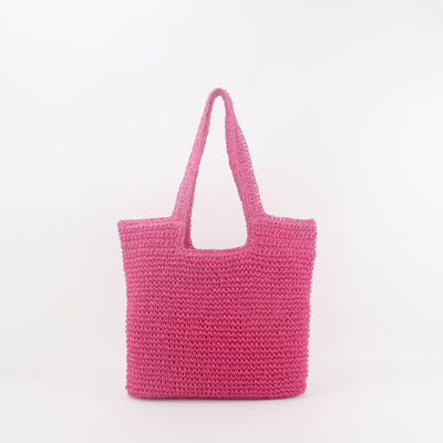 Accepable OEM/ODM Summer Raffia Straw Tote Bag for Recycled Beach Bag