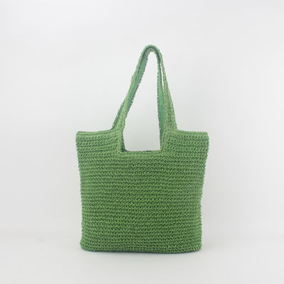 Accepable OEM/ODM Summer Raffia Straw Tote Bag for Recycled Beach Bag