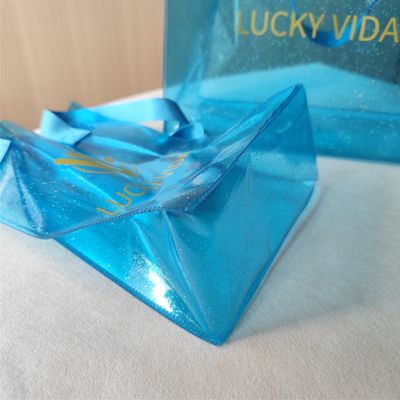 TPU Light Blue Fitness Beach Swimming Outdoor Bag Big Capacity Waterproof Bag