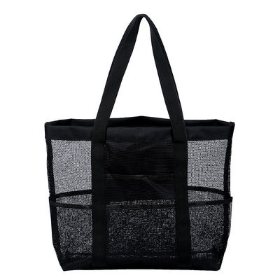 Customizable Nylon Mesh Cosmetic Bag for Multifunctional Makeup Storage and Travel