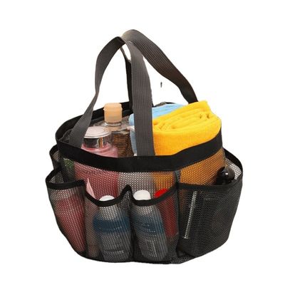 Customizable Nylon Mesh Cosmetic Bag for Multifunctional Makeup Storage and Travel