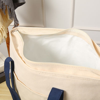 Medium Size Custom Printed Recycle Plain Organic Cotton Canvas Tote Bag With Logo
