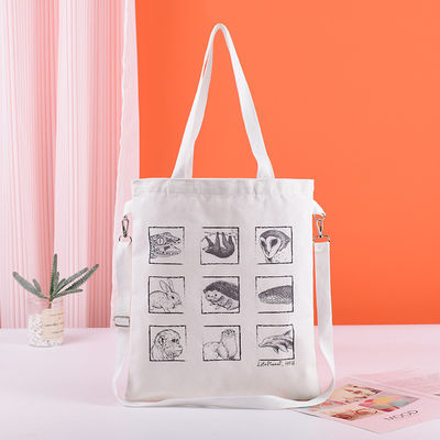 Sublimation Tote Bags Custom Logo Printed for Reusable Large Capacity Canvas Bag