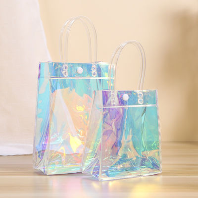 Customized Logo Accepted Waterproof Tote Bag for Women Recycled TPU Shopping Bag