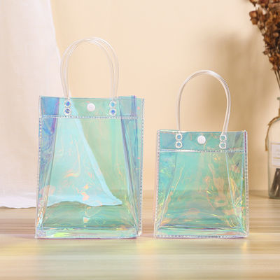 Customized Logo Accepted Waterproof Tote Bag for Women Recycled TPU Shopping Bag