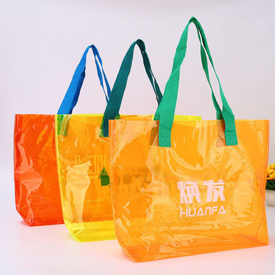 Customized Logo Accepted Waterproof Tote Bag for Women Recycled TPU Shopping Bag