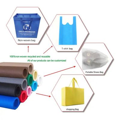Custom Logo Non Woven Shopping Bag for Reusable Holiday Gift Tote Promotions