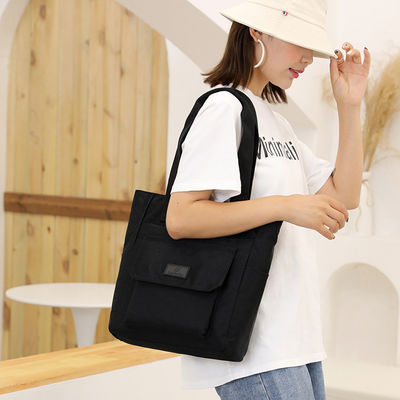 Reusable Custom Logo Printed Tote Bags for Canvas Cotton Full Color Shopping School Bag