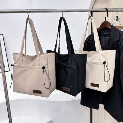OEM/ODM Acceptable Newest Fashionable Reusable Water-Free Tote Bag for Women Students