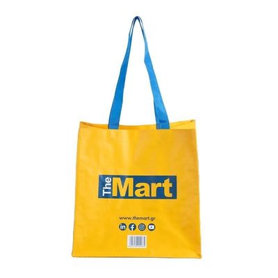 2023 Design Laminated Recyclable PP Woven Tote Bag for Customized Shopping Bag Design