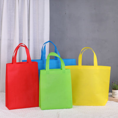 Daily School Life Manufacturers Custom Reusable Black Non-woven Bag for Tote Shopping Bag