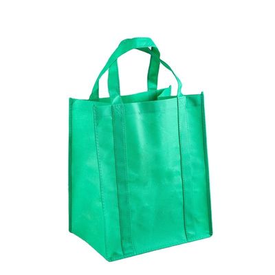 Custom Logo Printed Non Woven Fabric Tote Bag for Grocery Shopping and Promotion