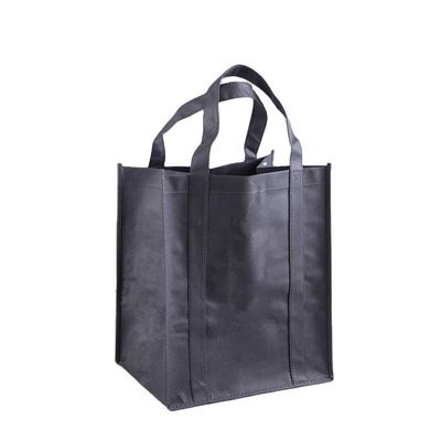 Custom Logo Printed Non Woven Fabric Tote Bag for Grocery Shopping and Promotion