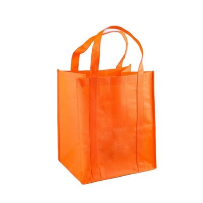 Custom Logo Printed Non Woven Fabric Tote Bag for Grocery Shopping and Promotion