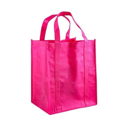 Custom Logo Printed Non Woven Fabric Tote Bag for Grocery Shopping and Promotion