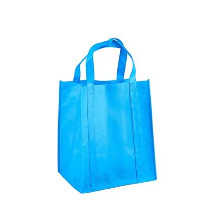 Custom Logo Printed Non Woven Fabric Tote Bag for Grocery Shopping and Promotion