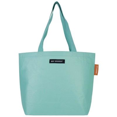 Customized RPET Recycle Tote Bag with Foldable Eco Friendly Design and RPET Material
