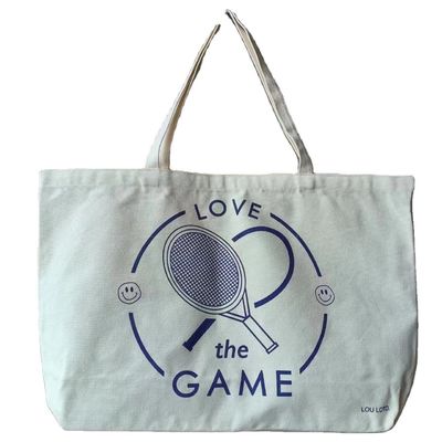 Large Capacity Shoulder Shopping Canvas Tote Bag with Customized Color and Printed Logo