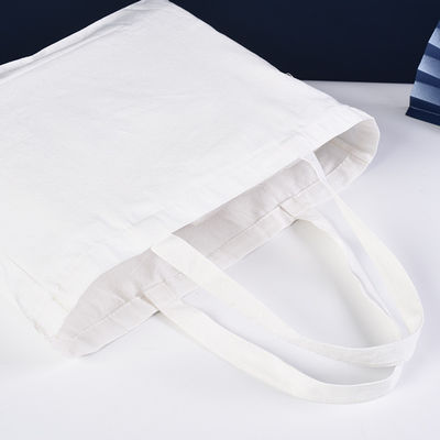 Accepable OEM/ODM Custom Print Logo Reusable Shopping Cotton Canvas Tote Bag