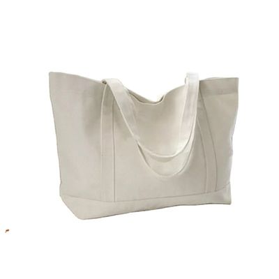 Custom Printed Logo School Bag Trolley Cotton Canvas Tote Bag for Ladies within Market