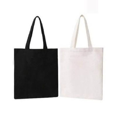 Handled Style 10oz Canvas Tote Bag with Zipper Perfect and Personalization Projects