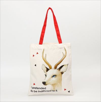 Handled Style 10oz Canvas Tote Bag with Zipper Perfect and Personalization Projects