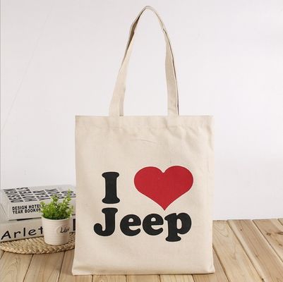 Handled Style 10oz Canvas Tote Bag with Zipper Perfect and Personalization Projects