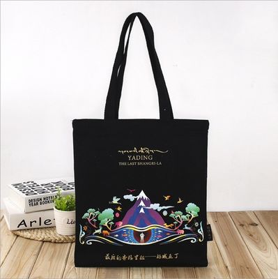 Handled Style 10oz Canvas Tote Bag with Zipper Perfect and Personalization Projects
