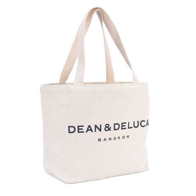 Cloth Canvas Eco Friendly Reusable Designer Shopping Tote Bag With Custom Logo Printed