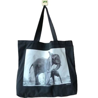 Cloth Canvas Eco Friendly Reusable Designer Shopping Tote Bag With Custom Logo Printed