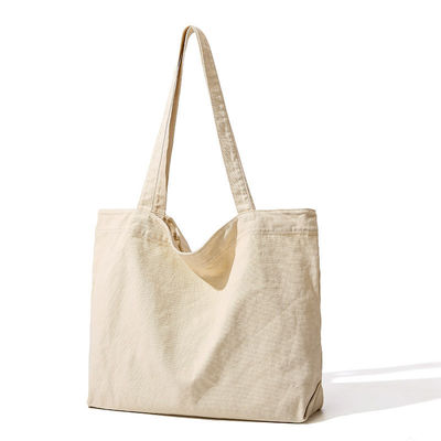 Custom Design Eco-Friendly Organic Cotton Canvas Shopping Bag with Customized Logo