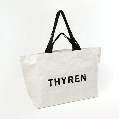 Customized Printing Extra Large Reusable Shopping Tote Matte Laminated PP Woven Bag