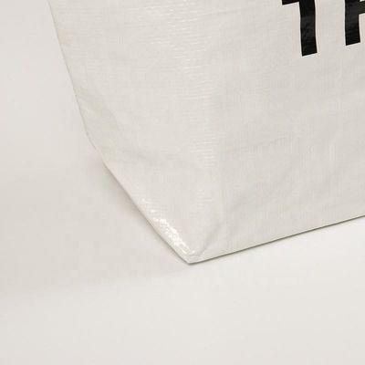 Customized Printing Extra Large Reusable Shopping Tote Matte Laminated PP Woven Bag