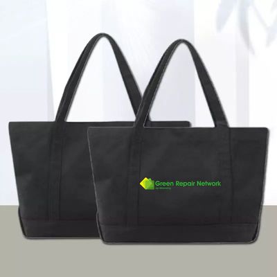 Daily School Life Reusable Organic Shopping Tote Bag Cotton Canvas Bag with Custom Logo