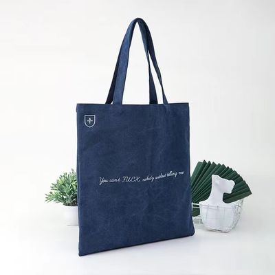 Daily School Life Reusable Organic Shopping Tote Bag Cotton Canvas Bag with Custom Logo