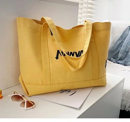Custom Printed Logo Custom Eco Beach Tote Bag with Handled Style and OEM/ODM Acceptable